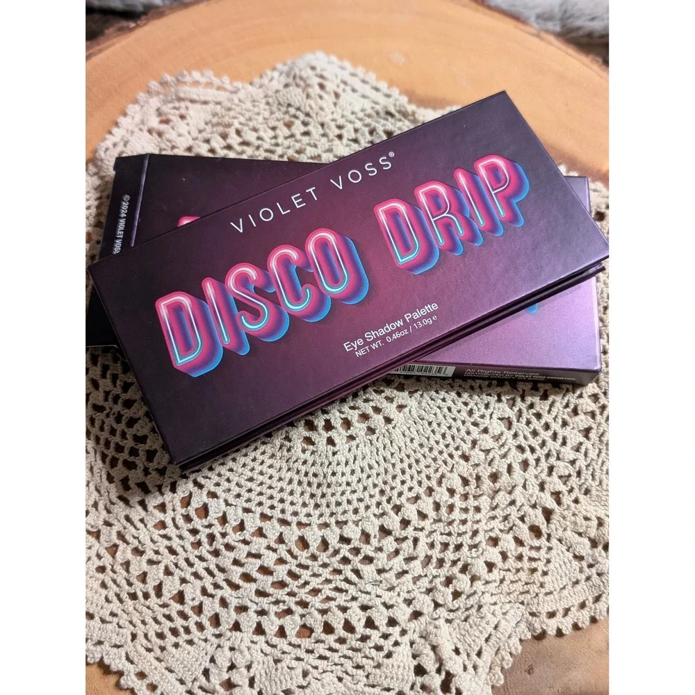 Violet Voss Disco Drip Eye Shadow Palette 10 Shades Shimmer Matte New
